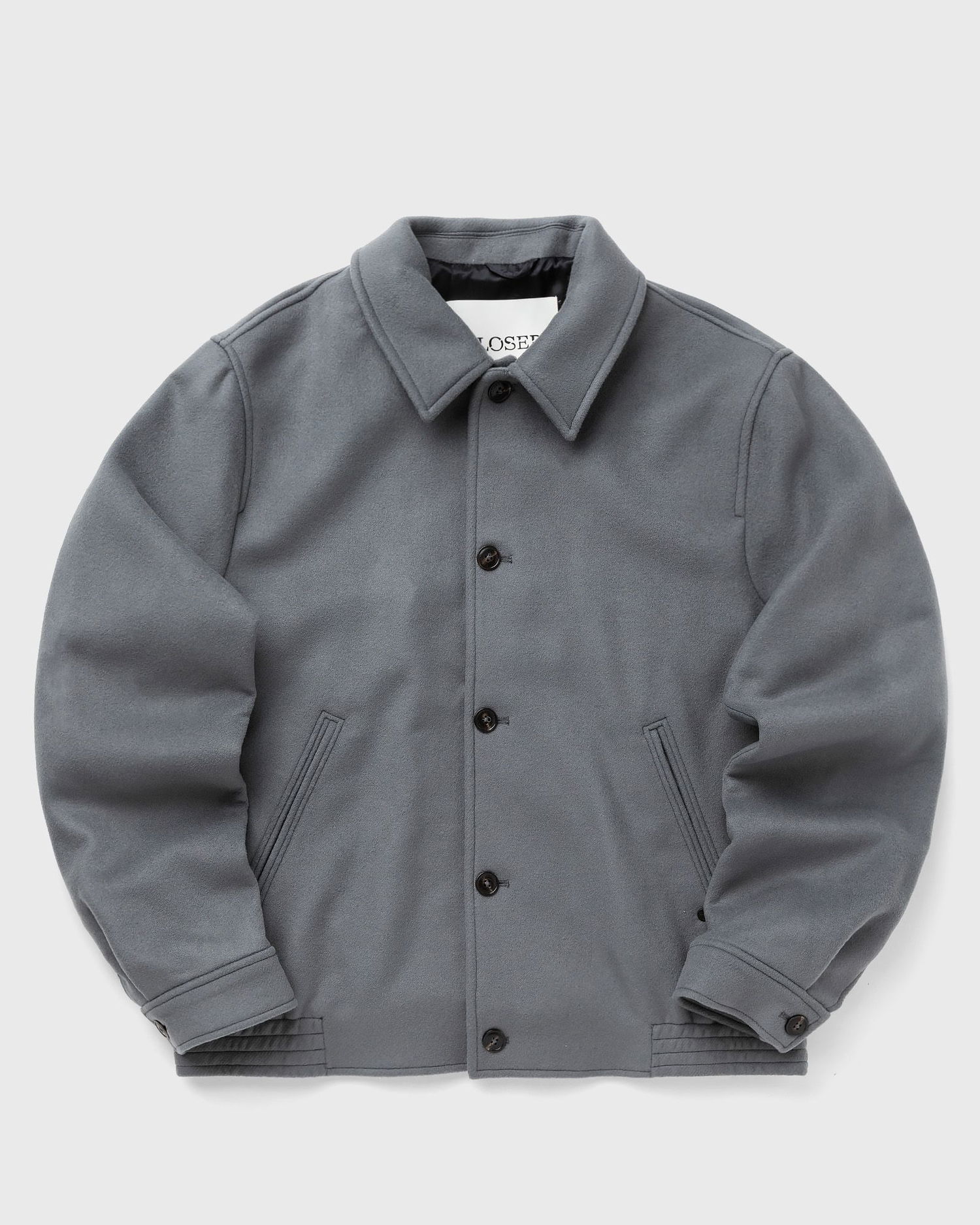 Paita CLOSED Varsity Blouson Overshirt Harmaa | C87184-65R-22-516, 0