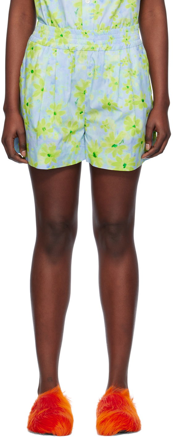 Shortsit Marni Parade Shorts Vihreä | PAMA0387S0 UTC330