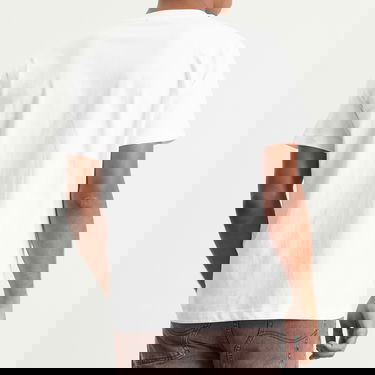 T-paita Dime Dime Cursive Small Logo T-Shirt, Size Large Valkoinen | DIMEFA2544WHT, 3