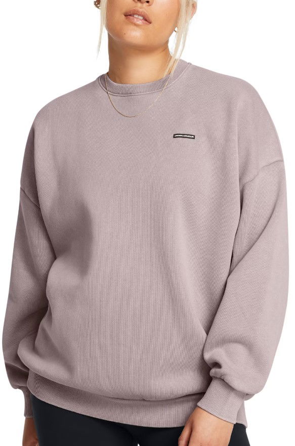 Villapaita Under Armour Under Armour Icon Fleece Crew Sweatshirt Violetti | 1386486-015