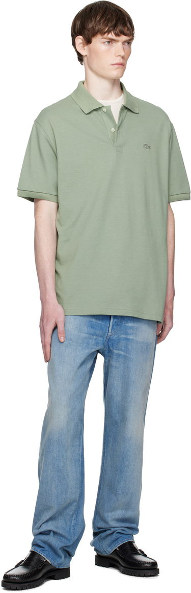 Poolopaita Lacoste Loose Fit Heavy Piqué Polo Vihreä | PH7757_S86, 3