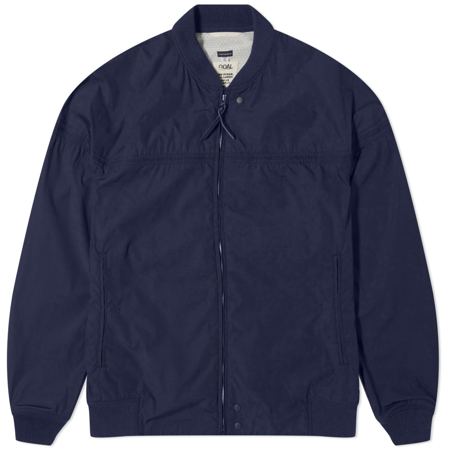 Bomber-takki NANAMICA Cadet Bomber Jacket Sininen | SUAS407E-N, 0