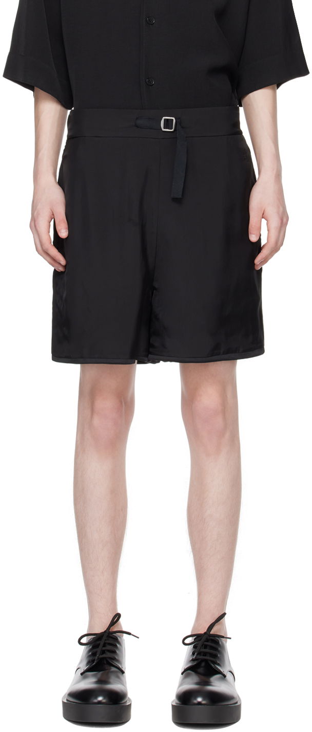 Shortsit Jil Sander Oversized Reversible Shorts Musta | J22MU0117_JTN323