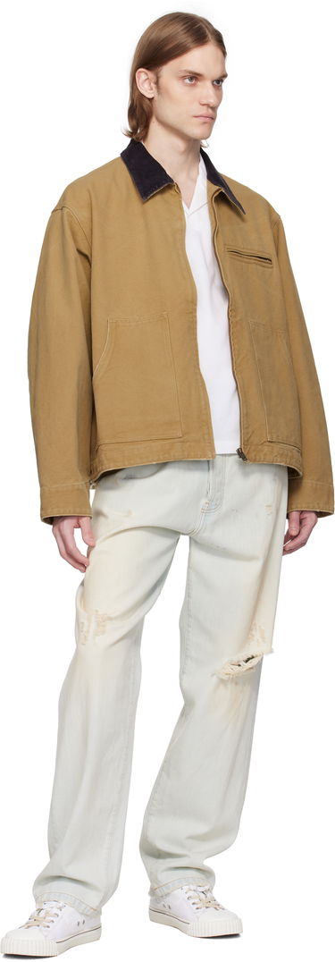 Takki Ambush AMBUSH Canvas Work Jacket Beige | 12115307, 3