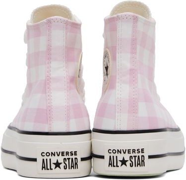 Tennarit ja kengät Converse Chuck Taylor All Star Lift Platform Gingham Vaaleanpunainen | A13663C, 1
