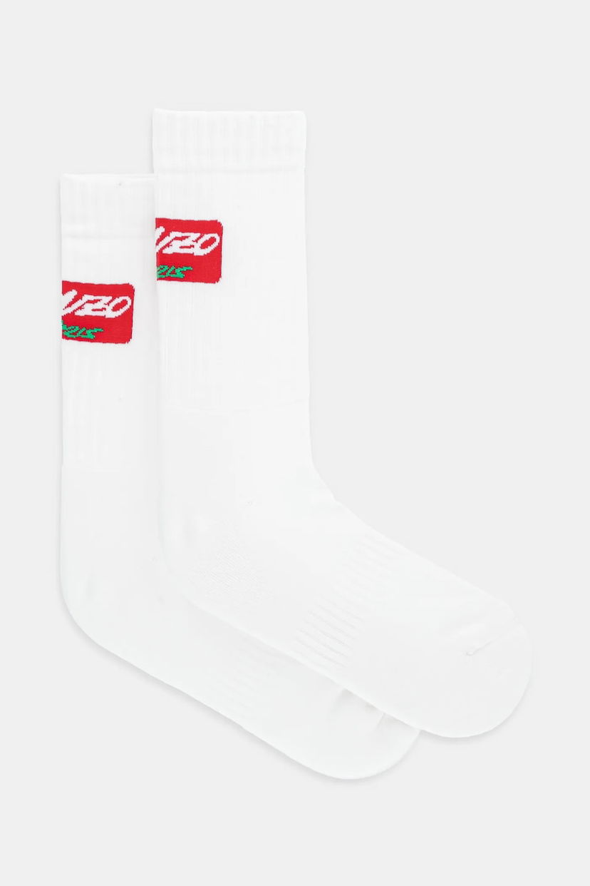 Sukat KENZO Kenzo x Futura Socks Valkoinen | FF68SU195KSB