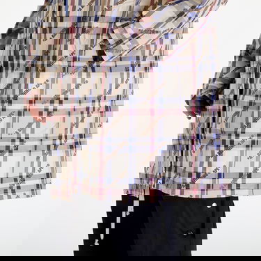 Takki BAPE A BATHING APE Logo Check Pattern Long Coat Beige Beige | 001LJJ801055I BEI, 2