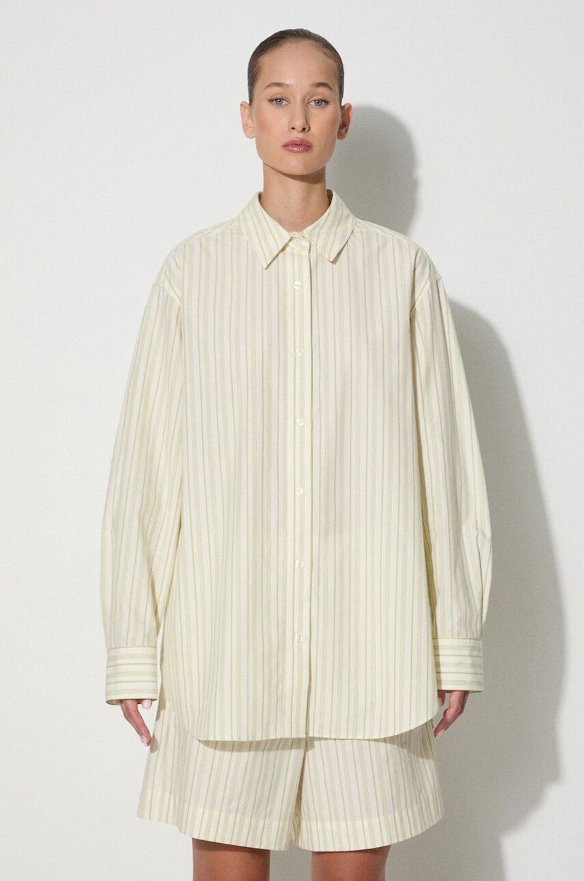 Paita Samsoe Samsoe Samsøe Samsøe SALOVAR Relaxed Fit Shirt Beige | F24200110