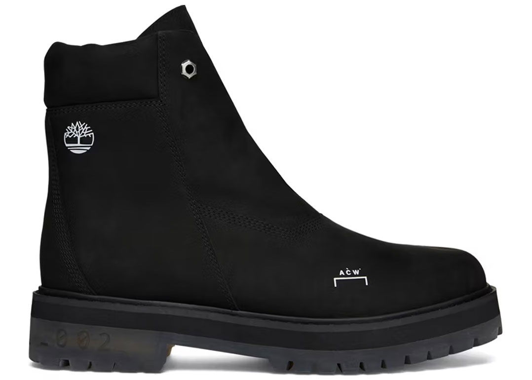 Tennarit ja kengät Timberland 6 Inch Zip Boot A-COLD-WALL Musta | TB0A68VB015, 0