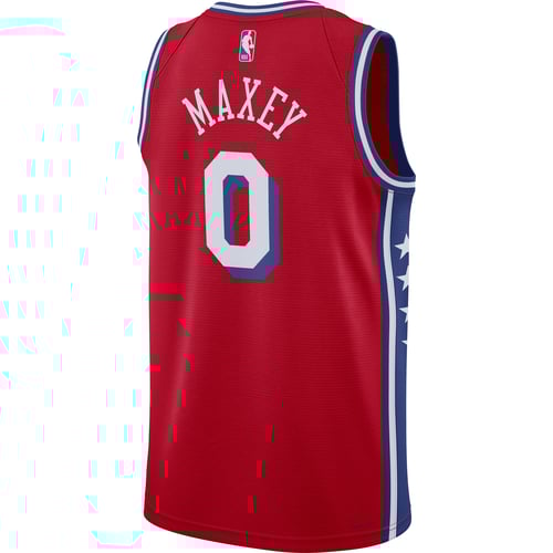 Jersey Jordan Philadelphia 76ers Statement Edition Swingman Jersey Maxey Punainen | DO9539