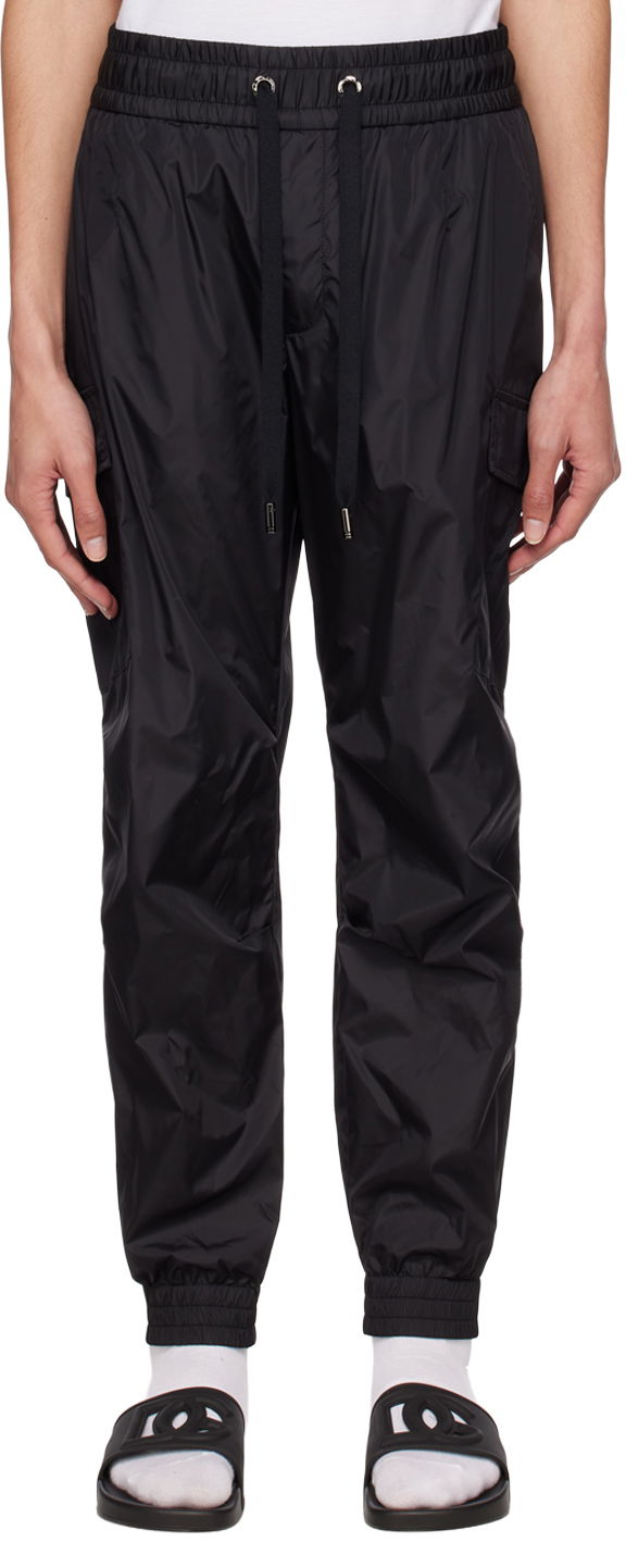 Cargo housut Dolce & Gabbana Black Tag Cargo Pants Musta | GVRYATFUMQG