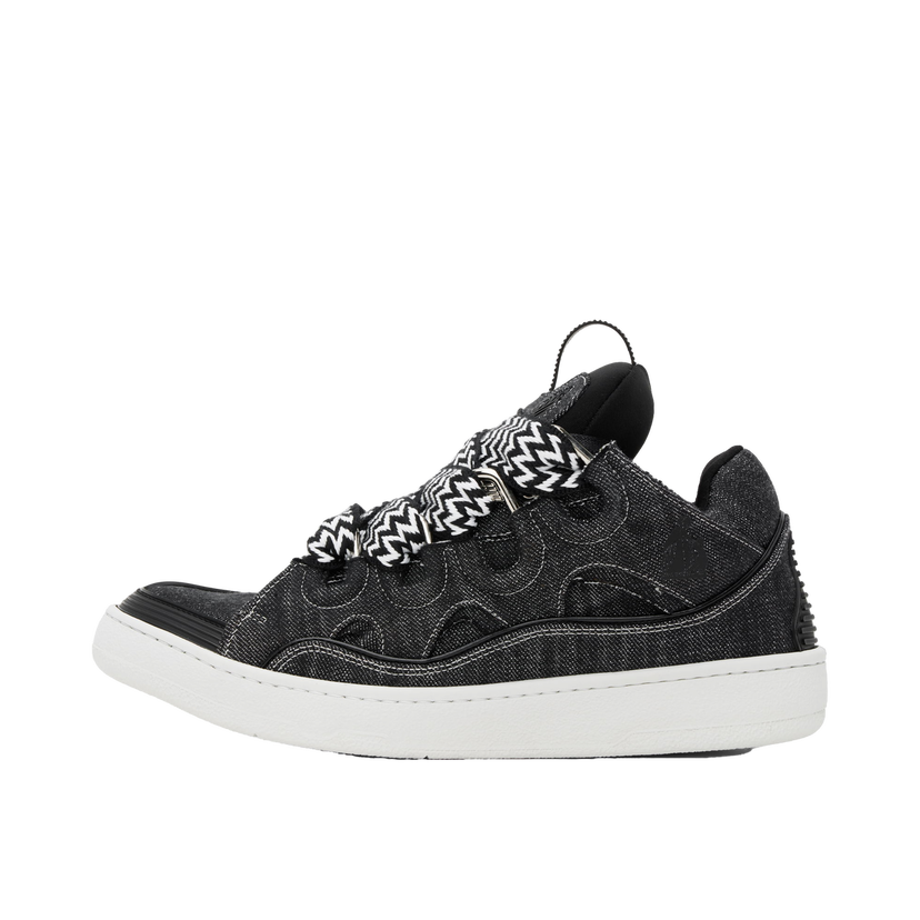 Tennarit ja kengät LANVIN Curb Denim Sneakers Musta | FM-SKRK11-DNIM-H24
