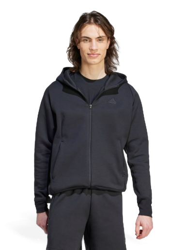 Huppari adidas Originals Z.N.E. Premium Full-Zip Hooded Musta | IN5089