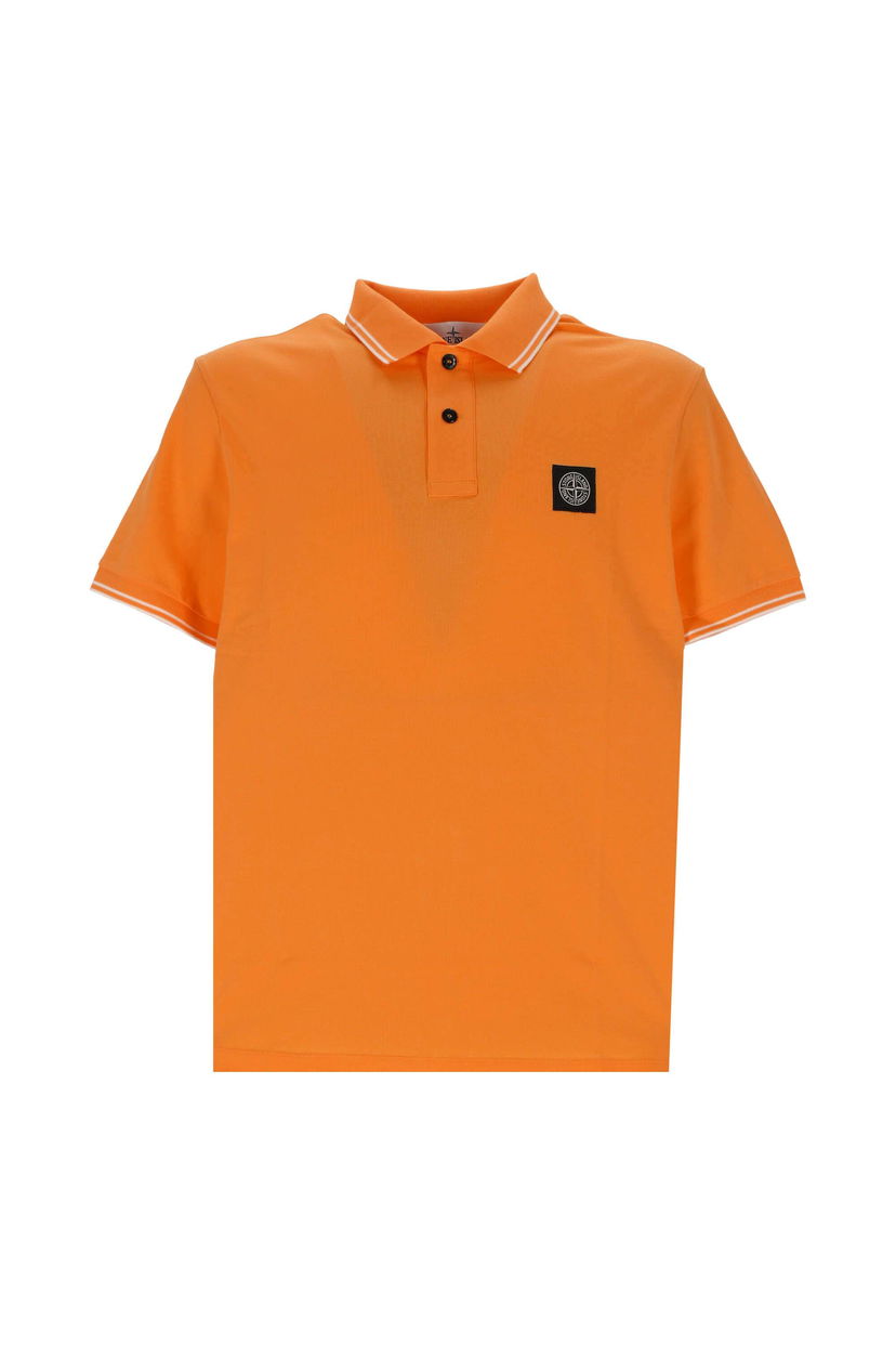 Poolopaita Stone Island Logo Poloshirt Oranssi | 10152sc18 v0032