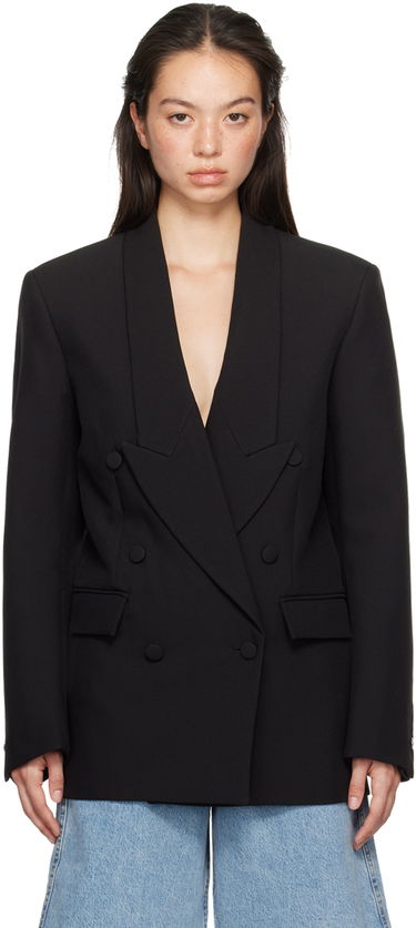 Takki Coperni Double-Breasted Tailored Blazer Musta | COPV58BISF3004, 0