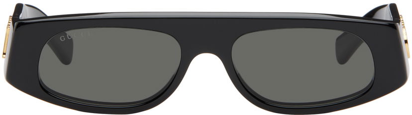 Aurinkolasit Gucci Black Geometric Shaped Sunglasses Musta | GG1771S