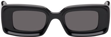 Aurinkolasit Loewe Black Rectangular Sunglasses Musta | LW40101IW4601A 192337118555, 0
