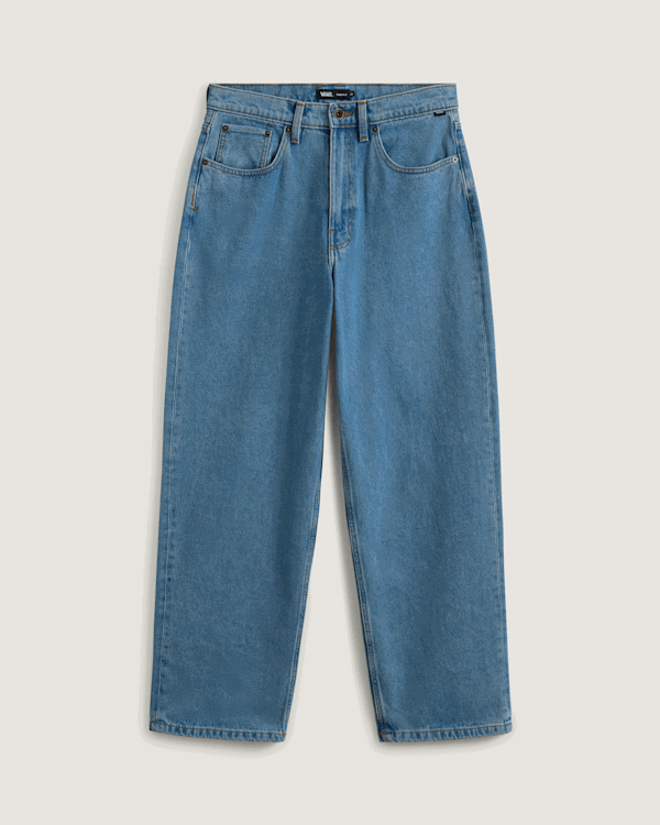 Jeans Vans Check-5 Baggy Denim Trousers, Size: 38 Sininen | VN000PQHCDX