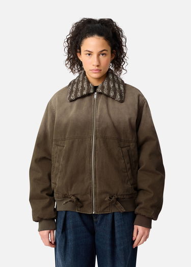 Takki AXEL ARIGATO Axis Gradient Denim Jacket Ruskea | A3157002, 4