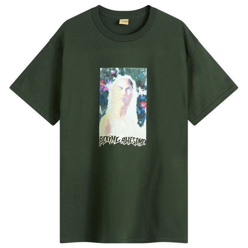 T-paita Fucking Awesome Awesome Painterly T-Shirt Vihreä | FA2033-FOR