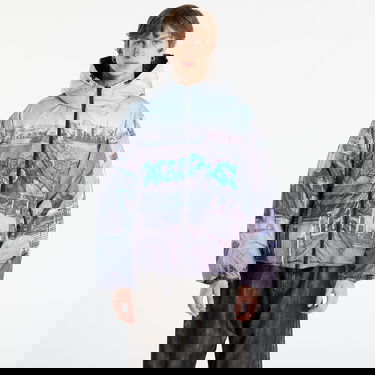 Puffer takki Wasted Paris Elevation Puffer Cityscape Graffiti Print L Monivärinen | WP_000318, 0