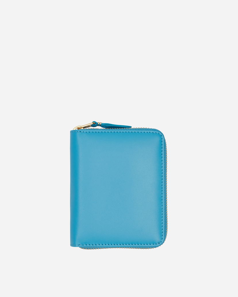 Lompakko Comme des Garçons Classic Line Zip Wallet Turkoosi | SA2110 1
