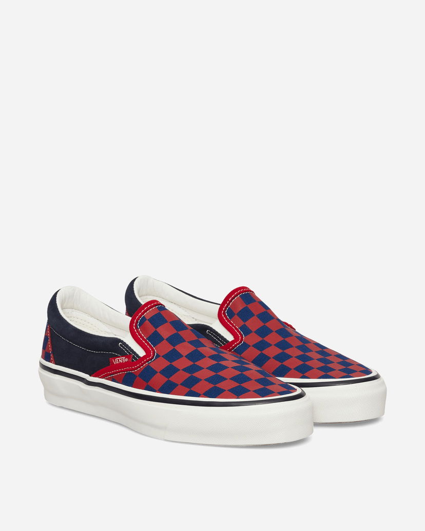 Tennarit ja kengät Vans Classic Slip-On Reissue 98 Checkerboard Punainen | VN000E969Y01
