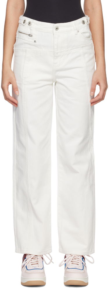 Jeans Feng Chen Wang Feng Chen Wang Deconstructed Jeans Valkoinen | FUS15TR12, 0