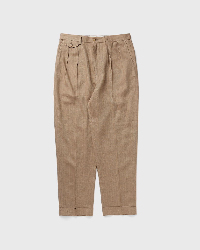 Housut Polo by Ralph Lauren WHITMANCHINO PLEATED Beige | 710972100001