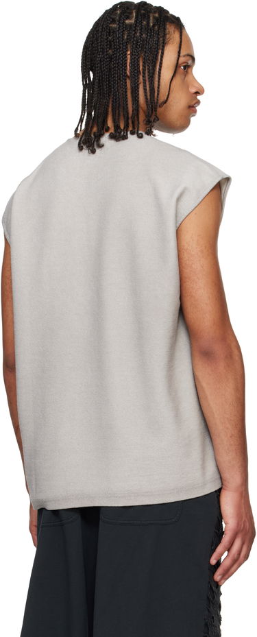 Tankkitoppi Diesel Diesel S-Rub-SL Distressed Tank Top Harmaa | A19115-0PLAI-97C, 2
