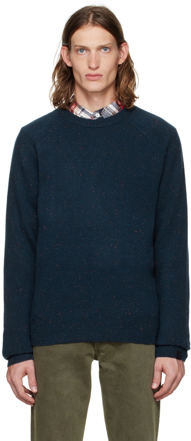 Villapaita rag & bone Harlow Crewneck Sweater Sininen | MBS22F030CC30