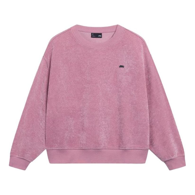 Huppari Li-Ning Small Logo Pink Sweatshirt Vaaleanpunainen | AWDT026-8