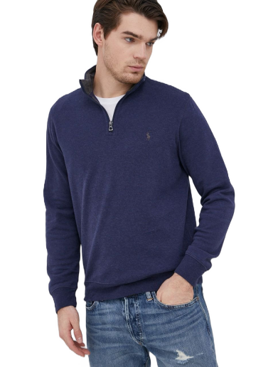 Huppari Polo by Ralph Lauren Embroided Sweatshirt Tummansininen | 710812963027