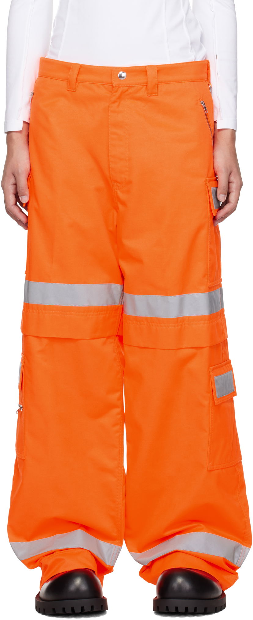 Cargo housut VETEMENTS Vetements Workwear Cargo Pants Oranssi | UA66PA300O