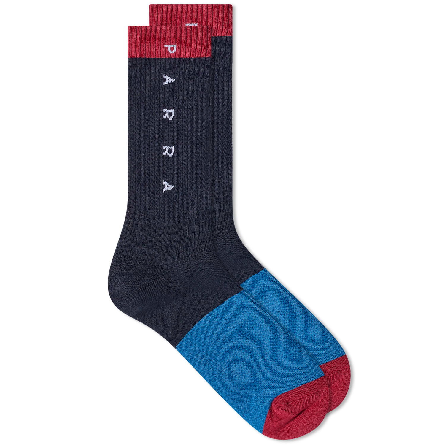 Sukat By Parra Horizontal Clean Logo Sock Tummansininen | 49355-MLT, 0