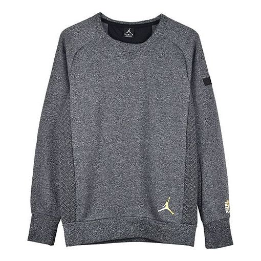 Villapaita Jordan Jordan Icon Fleece Crew Harmaa | 907925-010