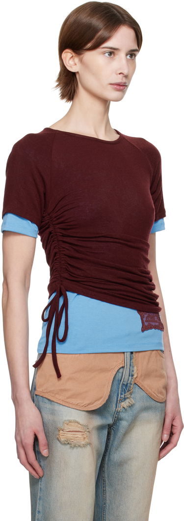 T-paita Andersson Bell Andersson Bell Cindy String Layered T-Shirt Sininen | atb1265w, 4