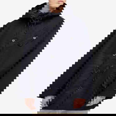 Sadetakki Universal Works Universal Works Boston Parka Jacket, Size Large Tummansininen | P31102-NVY, 2