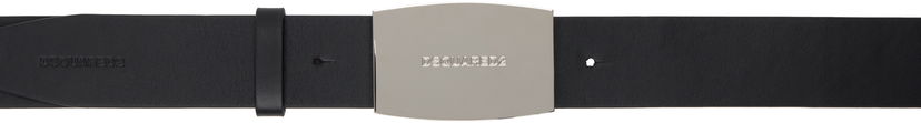 Vyöt DSQUARED2 Dsquared2 City Nights Plaque Belt Musta | BEM0622_01500001_M802