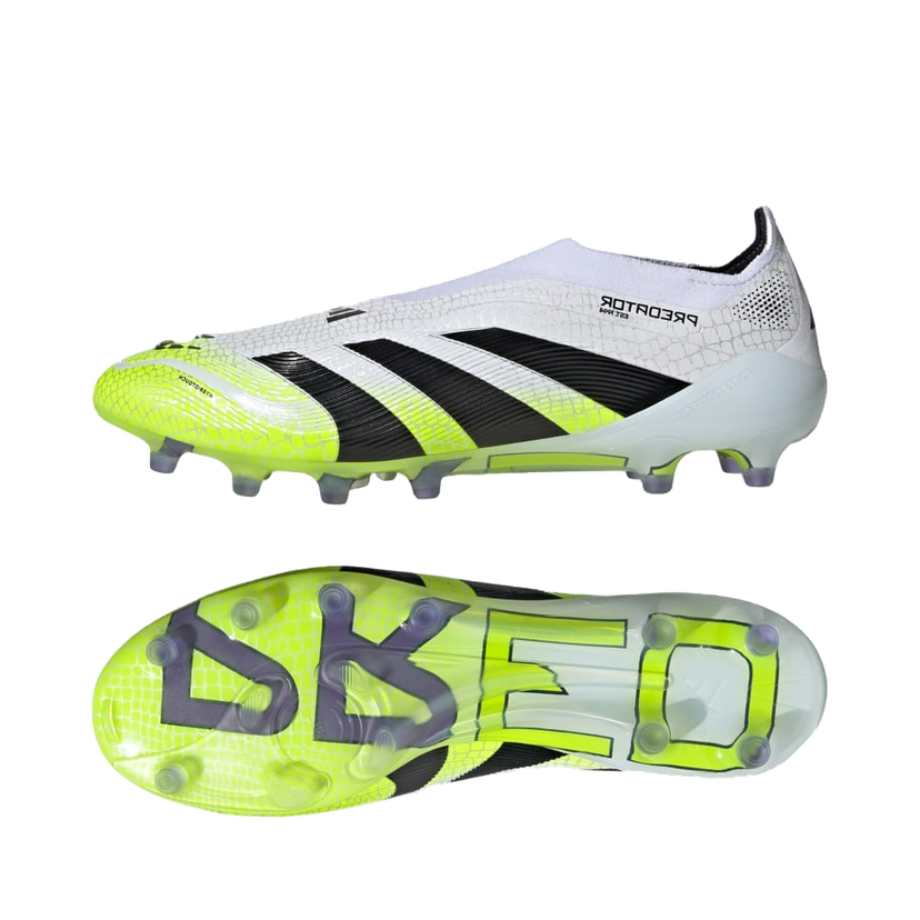 Tennarit ja kengät adidas Performance Predator Elite Laceless Artificial Grass Valkoinen | JH8877