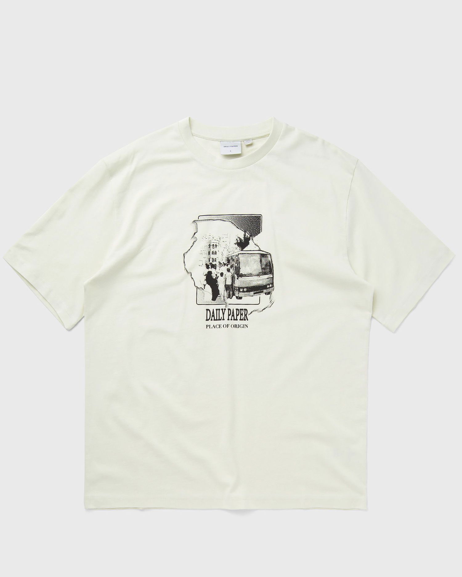 T-paita DAILY PAPER Place of Origin Shortsleeves Valkoinen | 2413011, 0