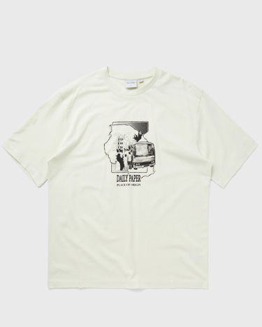 T-paita DAILY PAPER Place of Origin Shortsleeves Valkoinen | 2413011, 0