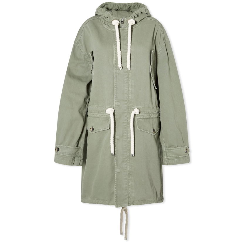 Parka JW Anderson Lightweight Parka Jacket Vihreä | CO0296-PG1504-500