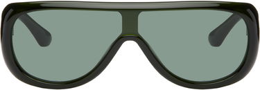 Aurinkolasit Port Tanger Port Tanger Sayf Sunglasses Vihreä | SSENSE Exclusive Aviator, 0