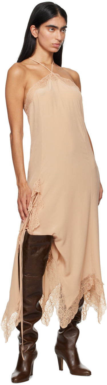 Sukat CHLOÉ Chloé Eve Thigh-High Leather Boots Ruskea | CHC24W03POO, 4
