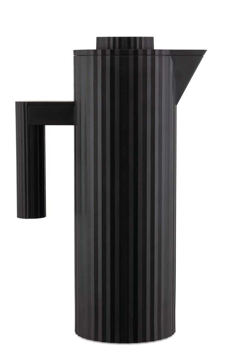 Kodin sisustus Alessi Thermos Jug Plissé Musta | MDL12.B
