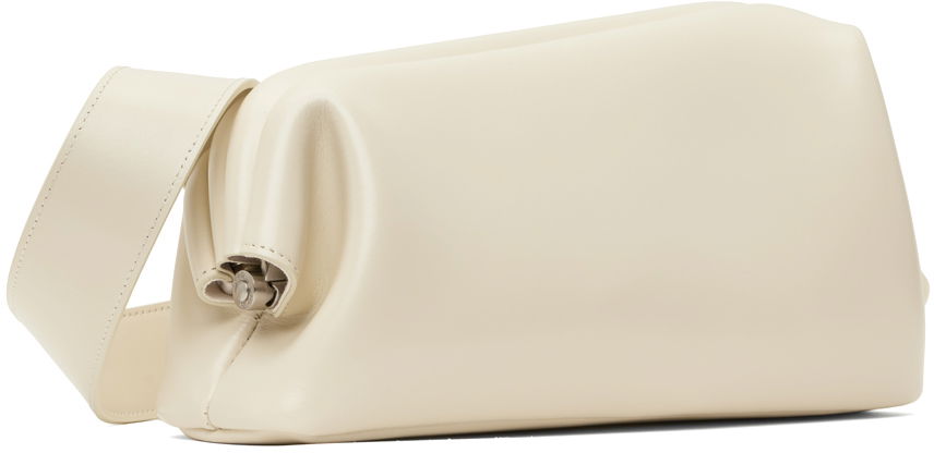 Olkalaukku OSOI Slide Brot Leather Shoulder Bag Beige | 24FWB010167003, 1