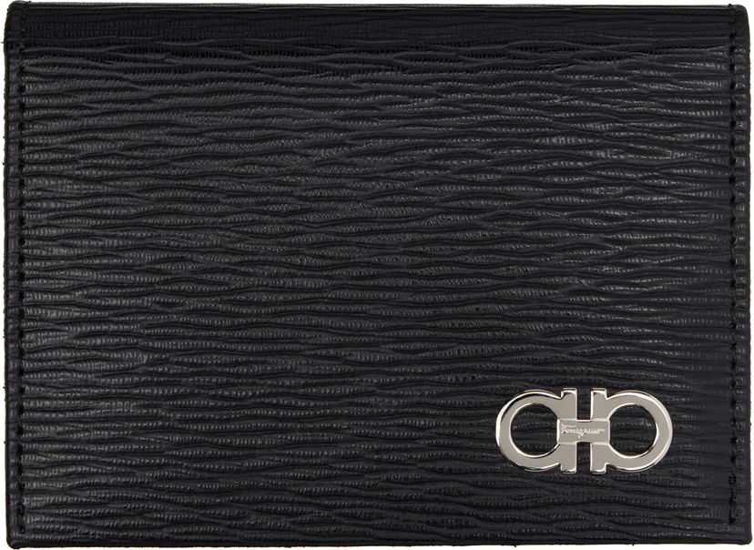 Lompakko FERRAGAMO Card Holder Musta | 685949