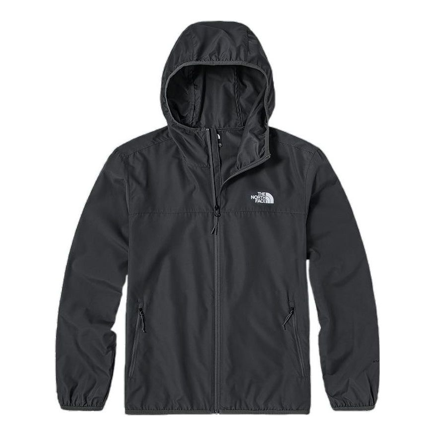Tuulitakki The North Face Wind Jacket with Hood Musta | NF0A7WB6-0C5, 0