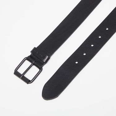 Vyöt Carhartt WIP Leather Script Belt Musta | I030992.00EXX, 1